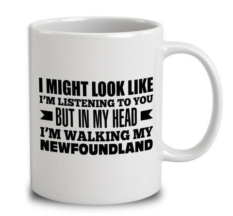 In My Head I'm Walking My Newfoundland