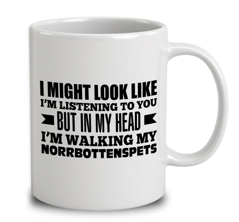 In My Head I'm Walking My Norrbottenspets