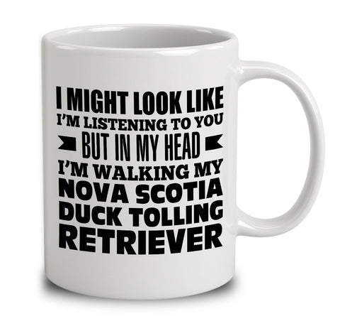 In My Head I'm Walking My Nova Scotia Duck Tolling Retriever