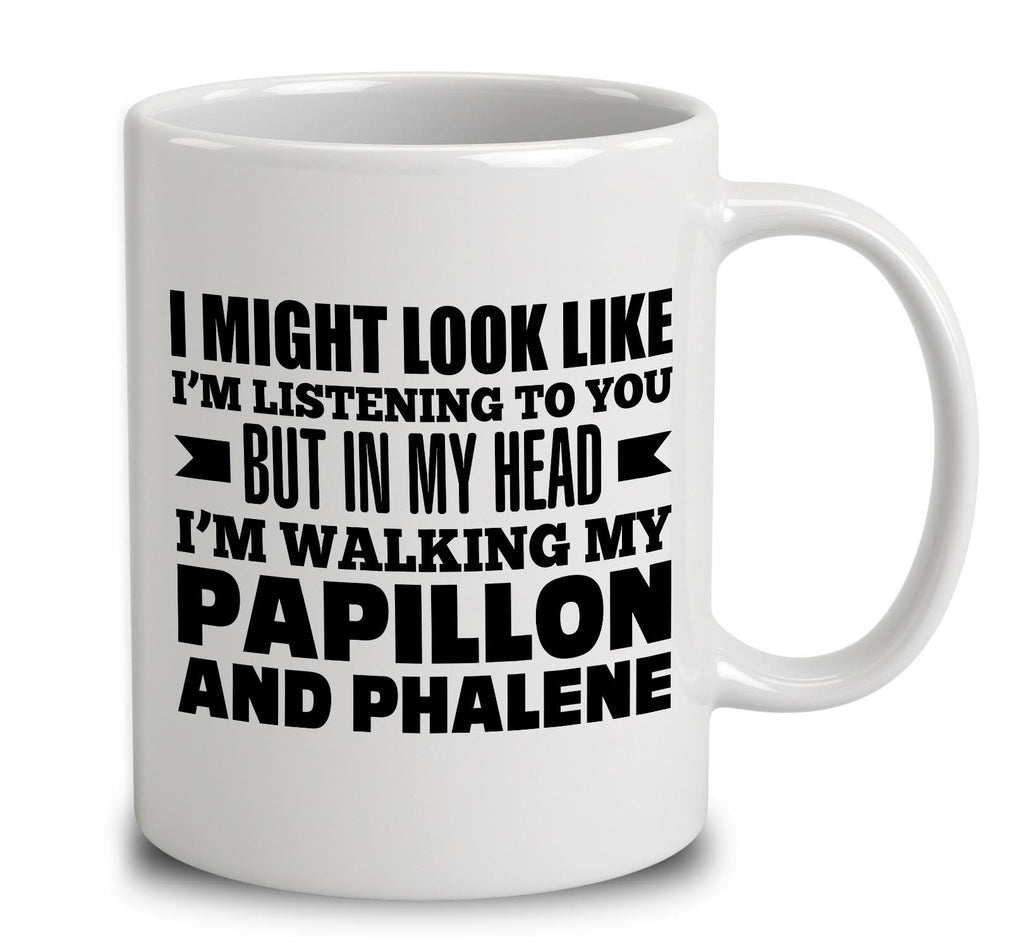 In My Head I'm Walking My Papillon And Phalene