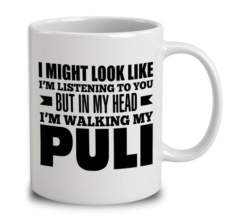 In My Head I'm Walking My Puli