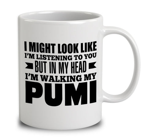 In My Head I'm Walking My Pumi