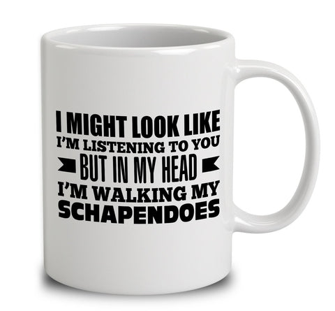 In My Head I'm Walking My Schapendoes