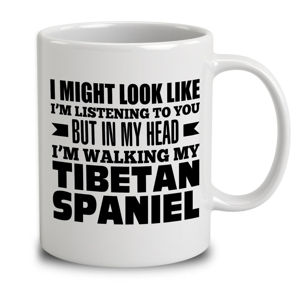 In My Head I'm Walking My Tibetan Spaniel