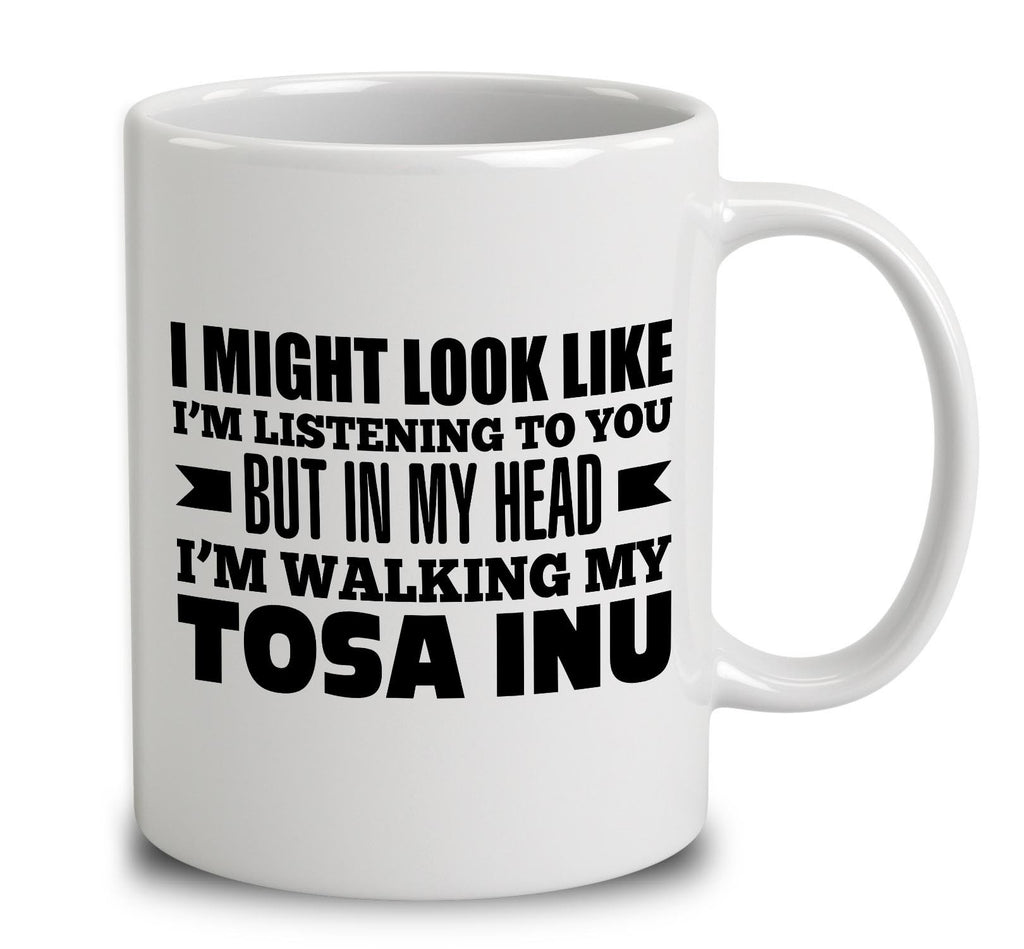In My Head I'm Walking My Tosa Inu