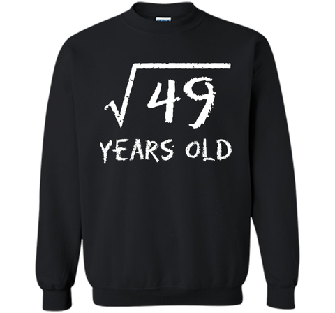Square Root of 49: 7th Birthday 7 Years Old T-Shirt