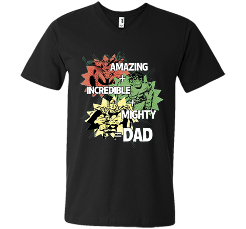 Marvel Avengers Father's Day Dad Qualities Graphic T-Shirt