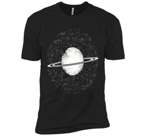 Light Color T-Shirt - Saturn Image T-Shirt For Space Lovers