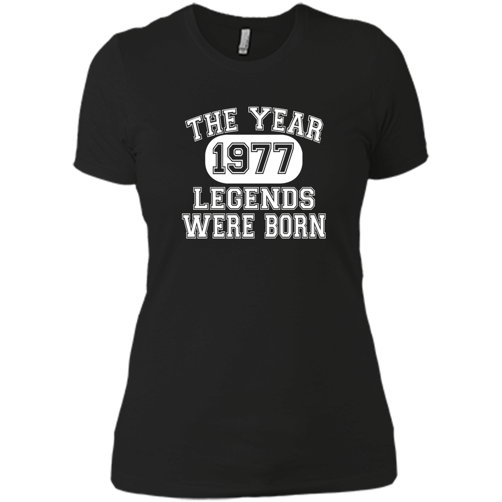 40th Birthday T Shirt, 1977 The Year Legends Were Born