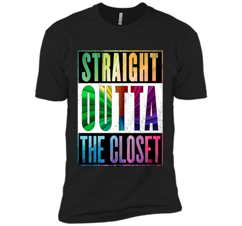 Straight Outta The Closet - Gay Pride LGBT T-Shirt