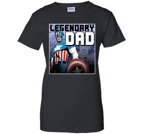 Marvel Captain America Father's Day Legend Graphic T-Shirt