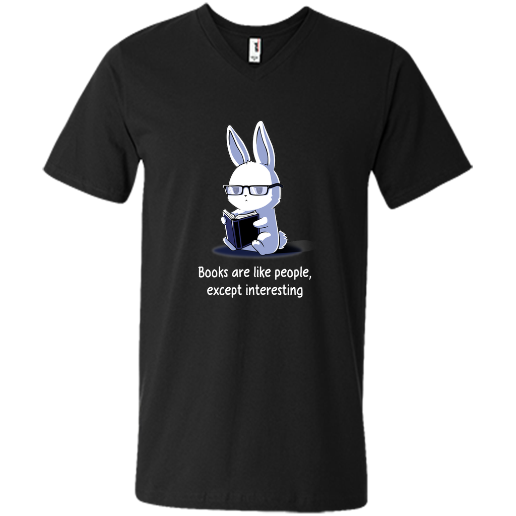 Books are like people, except interesting-rabbit-lovely animal