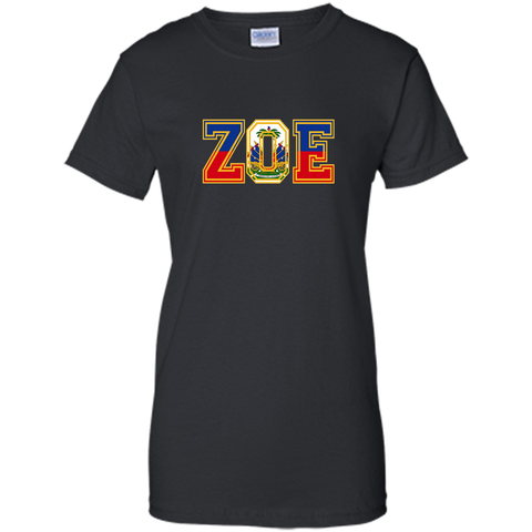 Zoe T-Shirt - Haitian pride for haitian flag day