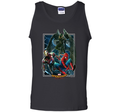 Marvel Spider-Man Homecoming Iron Man Vulture Battle T-Shirt