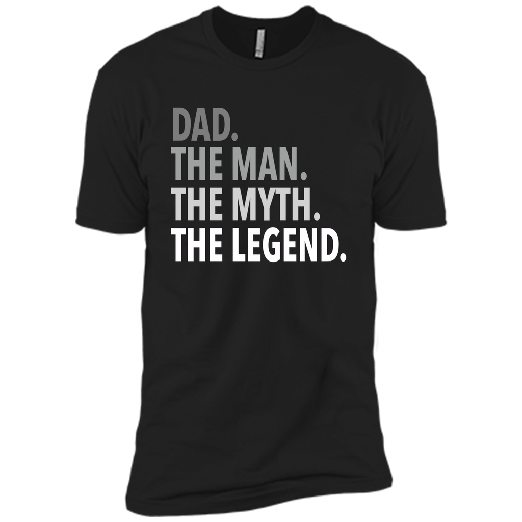 Men's Dad - The Man The Myth The Legend T Shirt Dad Father
