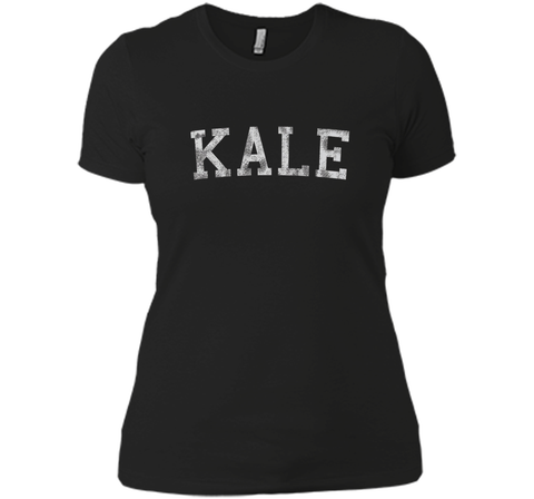 Retro Kale University Funny Vegan T-Shirt