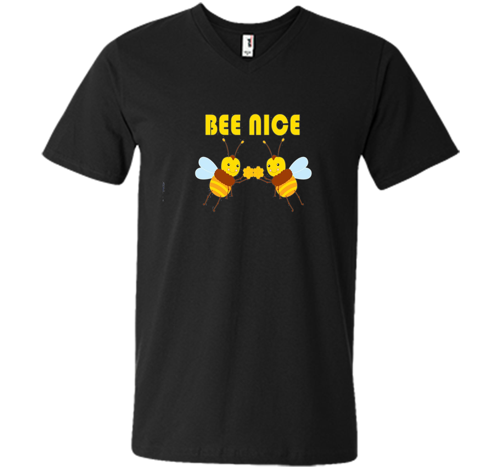 Bee Nice Beekeeping T shirt Beekeeper Honey Bee Honeycomb