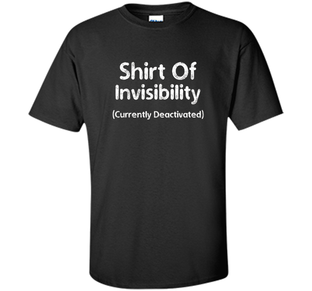 Shirt of Invisibility Funny Role Playing Gamer T-Shirt