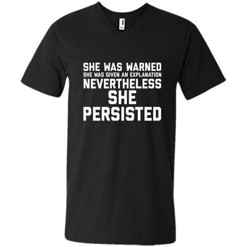 She Was Warned Nevertheless She Persisted T-Shirt