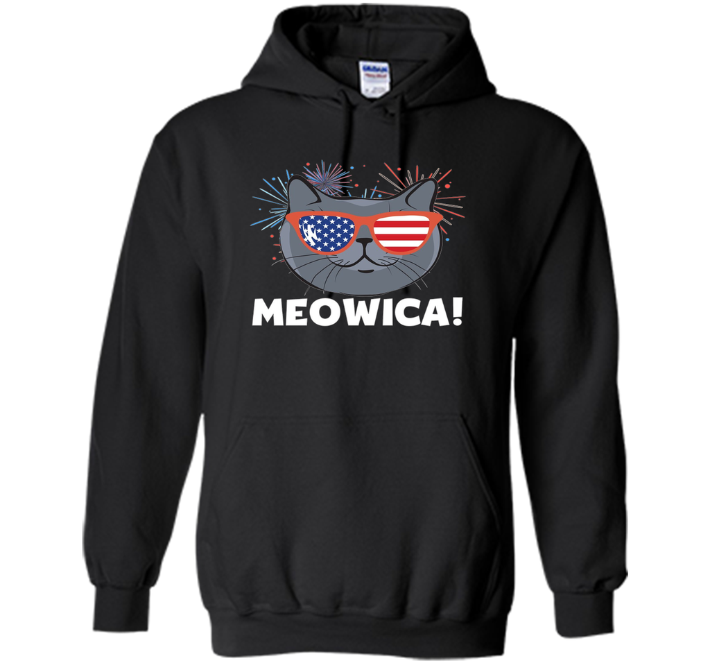 Meowica Shirt | Funny Cat Shirts | Fourth Of July Shirt 4th