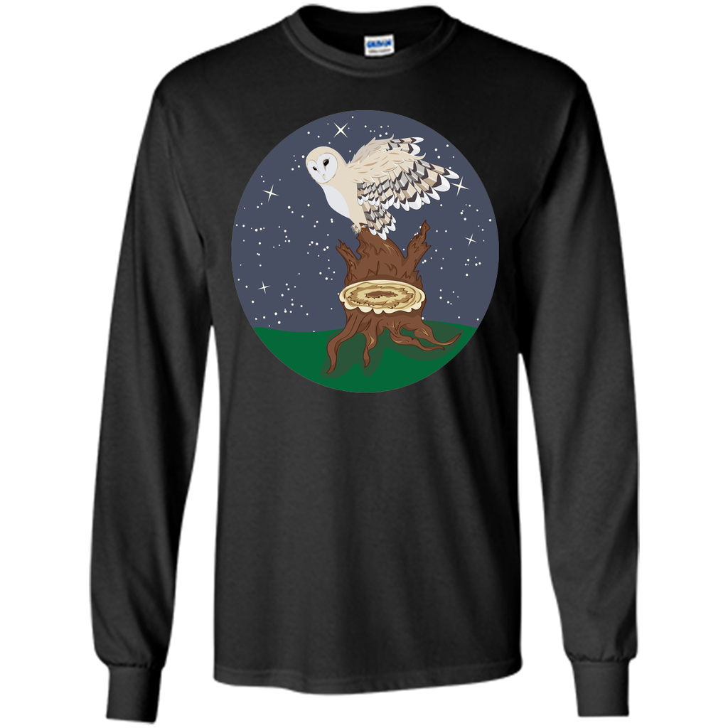 Admirable Barn Owl On A Stump 2017 T Shirt