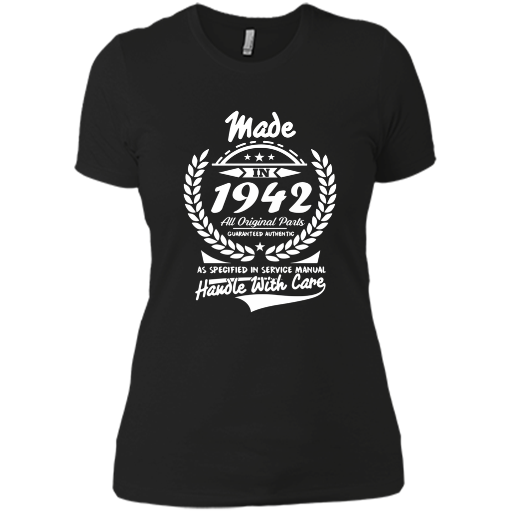 Made in 1942 tshirt 75th Birthday gift Tshirt