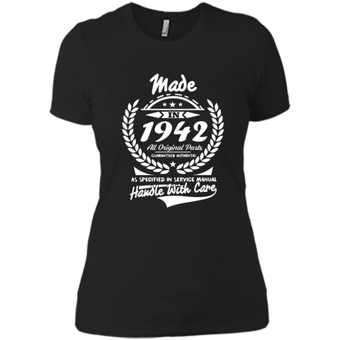 Made in 1942 tshirt 75th Birthday gift Tshirt