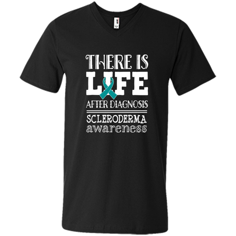 Scleroderma Awareness Teal Ribbon T-shirt Walk Tee