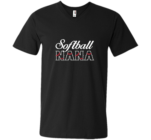 Softball Nana - Grandmother - Grandma Softball Shirt