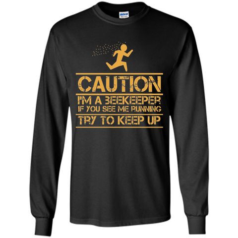 Cool Design Caution Beekeeper Funny T-shirt