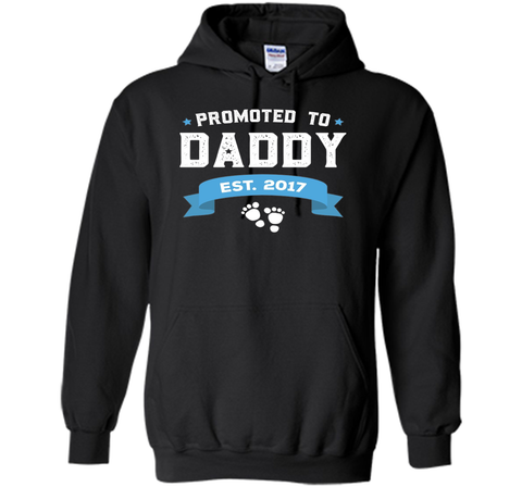 Promoted To Daddy Est. 2017 Gift For New Daddy T-Shirt Baby