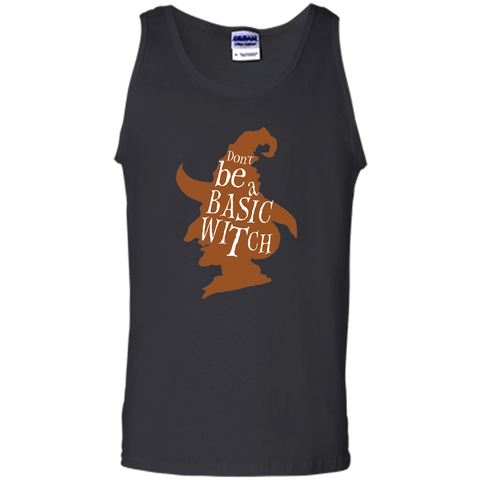 do not be a basic witch halloween Tank Top