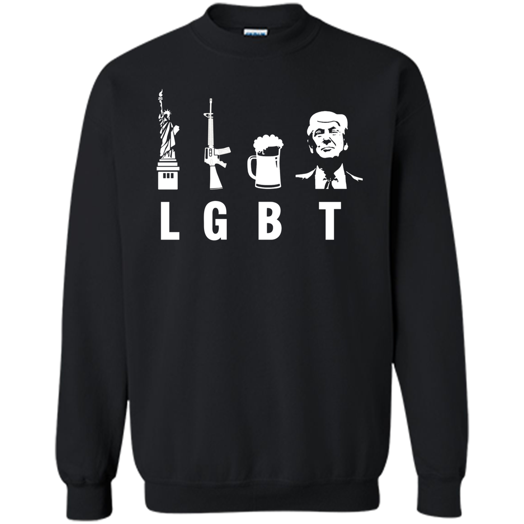 Liberty Guns Beer Trump Support T-shirts Funny Parody LGBT