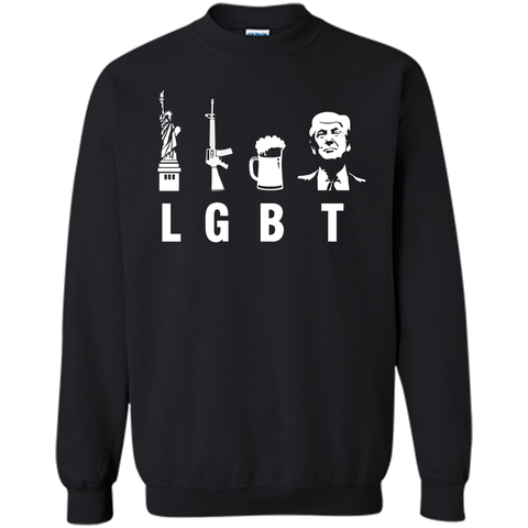 Liberty Guns Beer Trump Support T-shirts Funny Parody LGBT