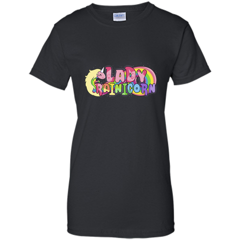 Lady rainicorn-lovely unicorn tshirt
