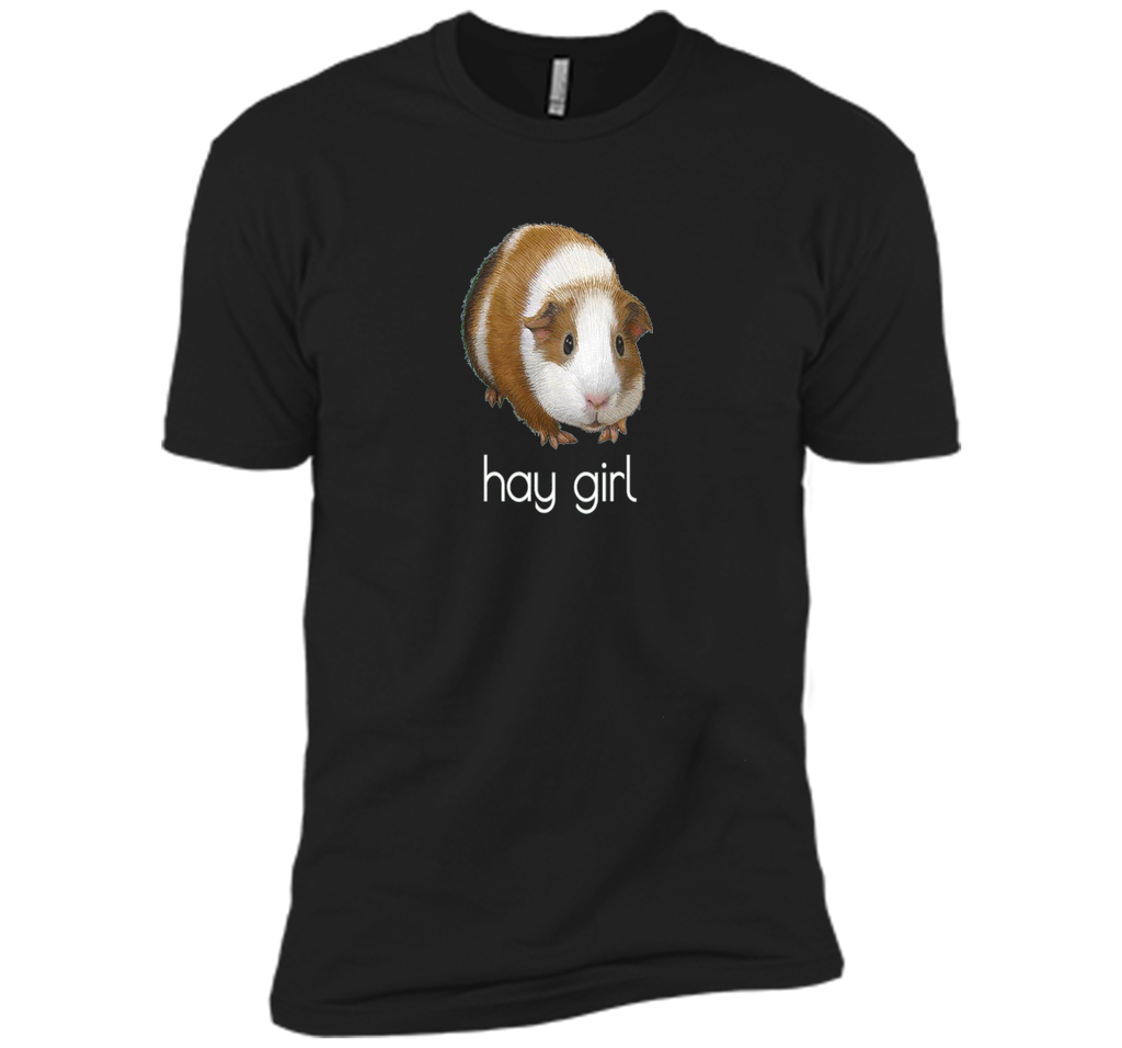 HAY GIRL HEY GIRL FUN GUINEA PIG T SHIRT