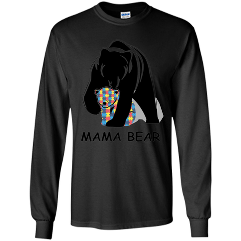 Autism Awareness Mom - Mama Bear TShirt