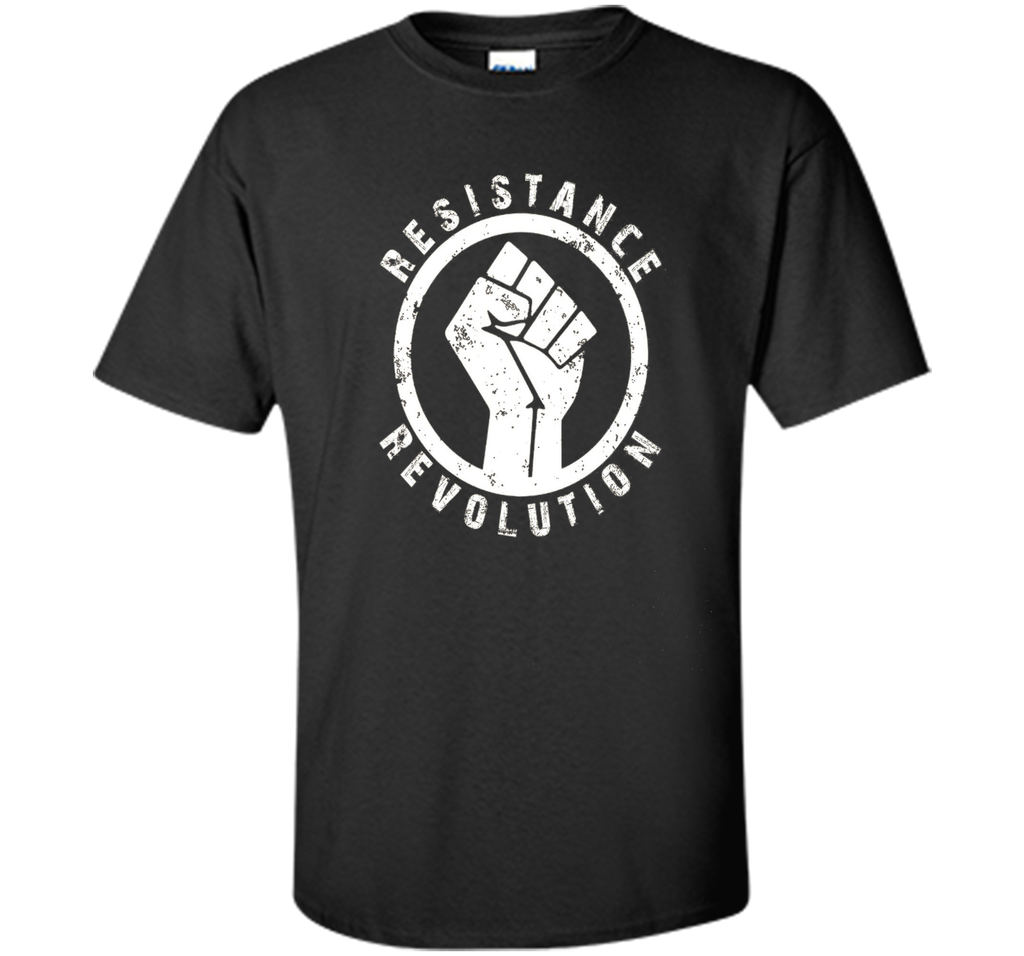 Resistance Revolution Civil Rights Black Power Fist T-Shirt