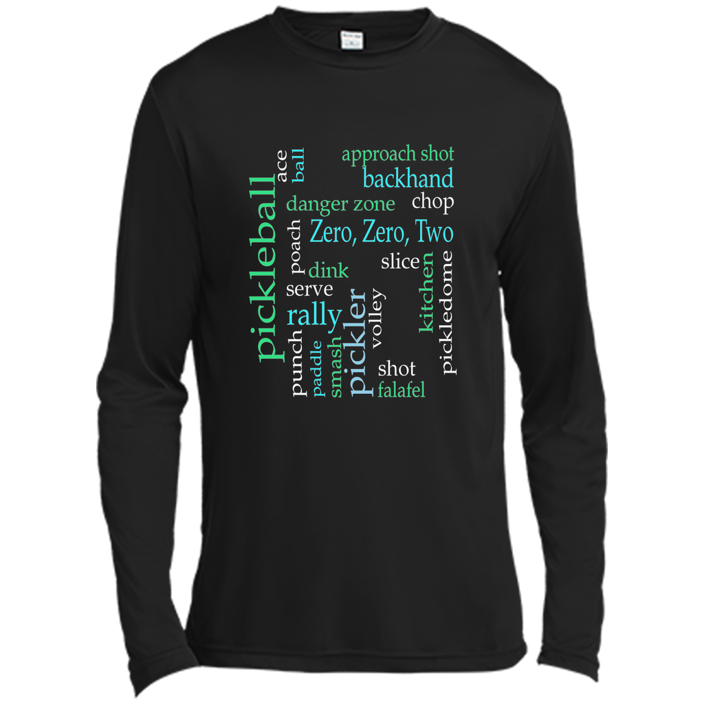Pickleball Jargon Words t-shirt for Pickler