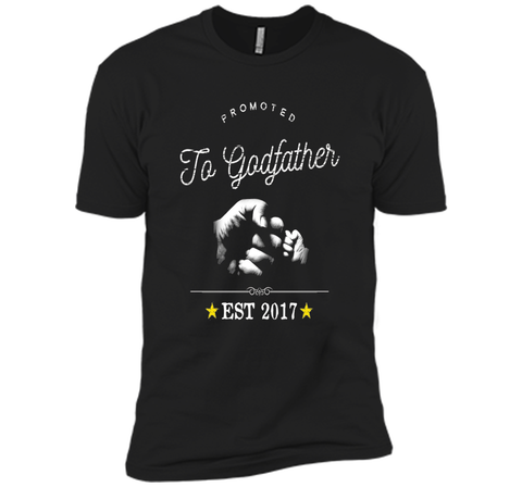 Promoted to Godfather TShirt New To Be Expecting Top Retro