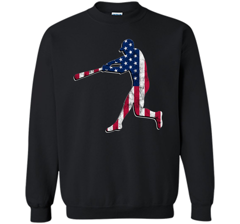 Cool Baseball Flag Shirt USA 4th of July for Men Boys Women