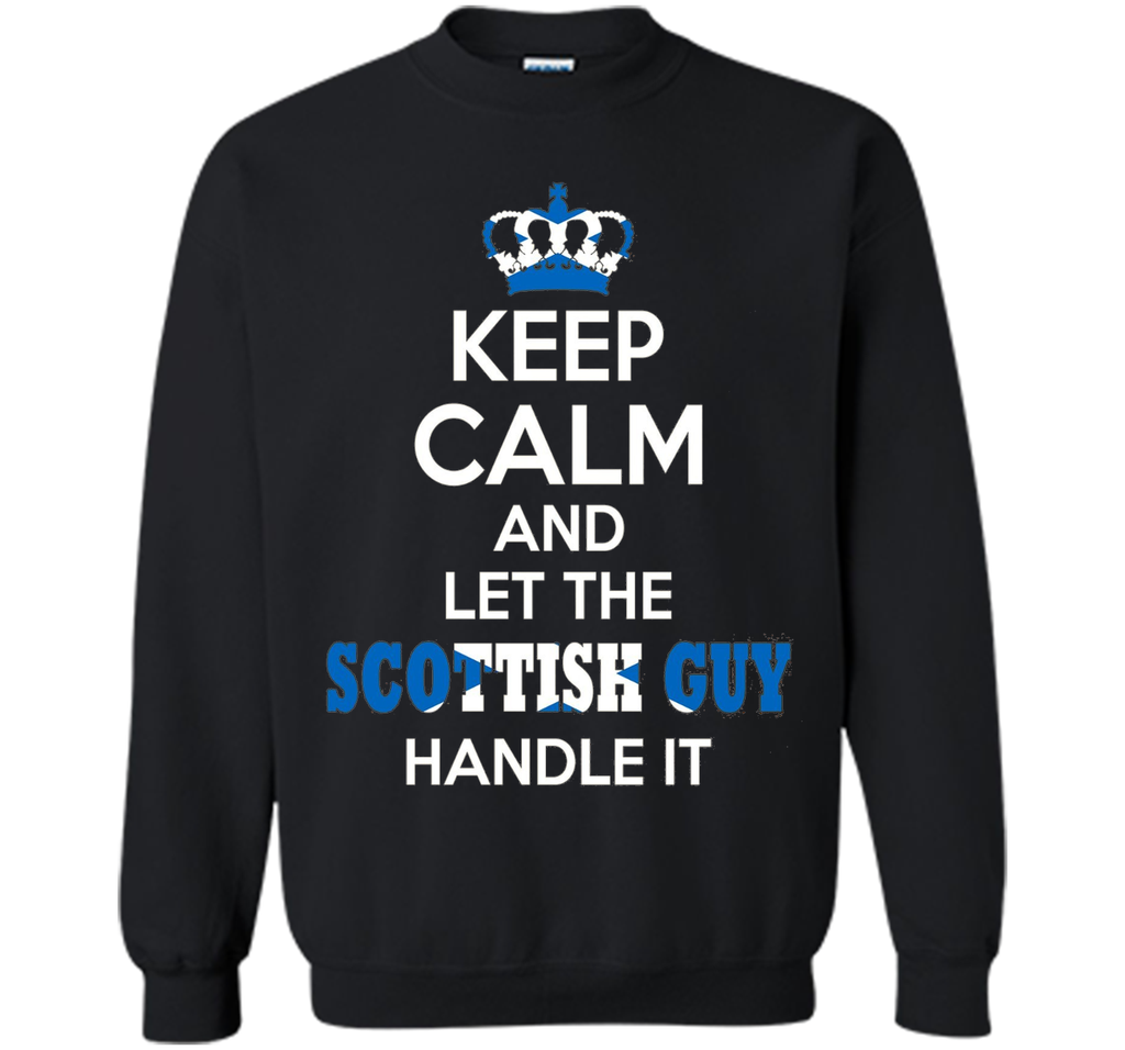 Cool Shirts For Men/Boys. Keep Calm Scottish Guy. Great Gift