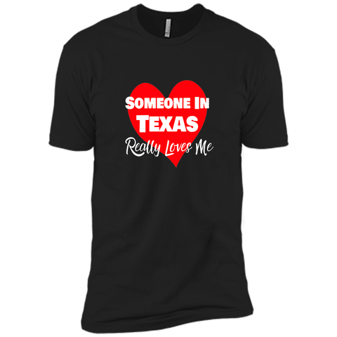Someone Texas Loves Me Long Distance Relationship Shirt