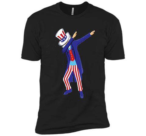 Dabbing Uncle Sam Shirt Funny 4th of July Boys Girls Adults