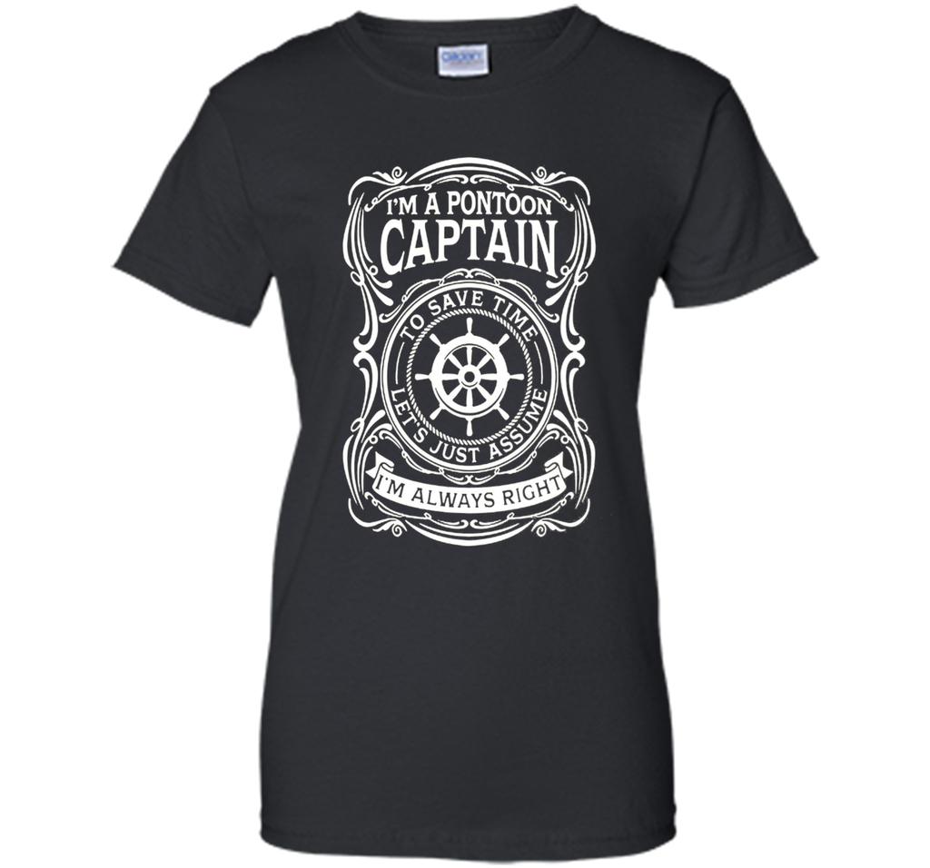 I am a Pontoon Captain T Shirt