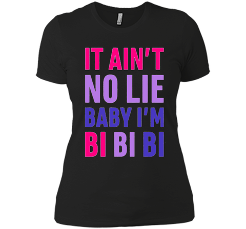 it ain't no lie i'm bi bisexual 2017 rainbow gay pride shirt