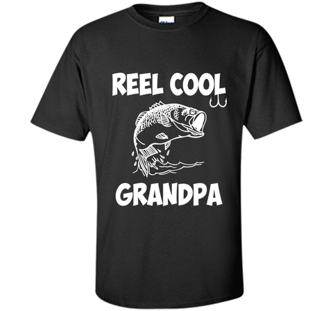 Reel Cool Grandpa Funny Fishing Gift T-Shirts