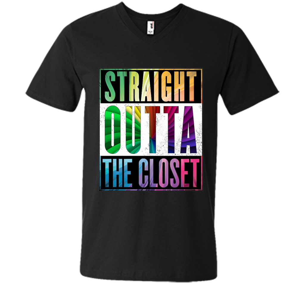 Straight Outta The Closet - Gay Pride LGBT T-Shirt