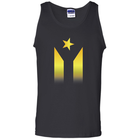 puerto rico teamrubio gold flag t-shirt