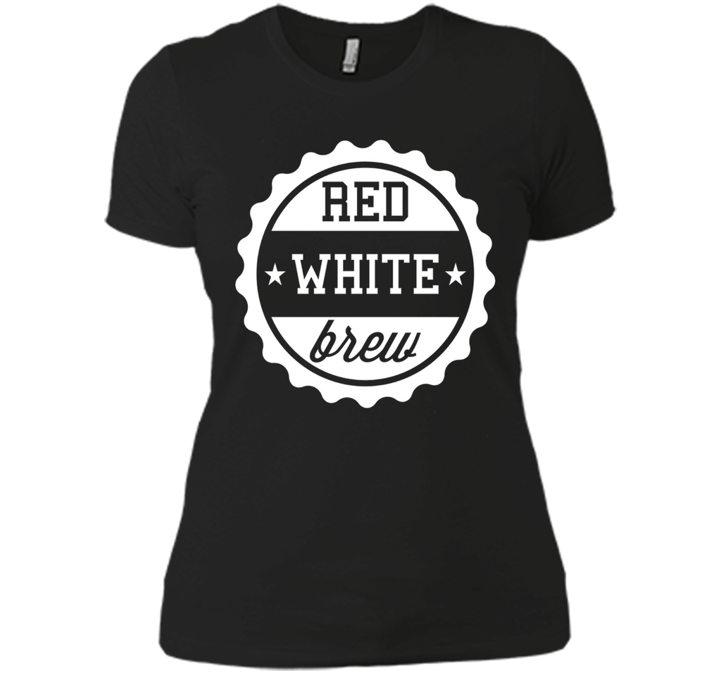 Red White Brew Tee